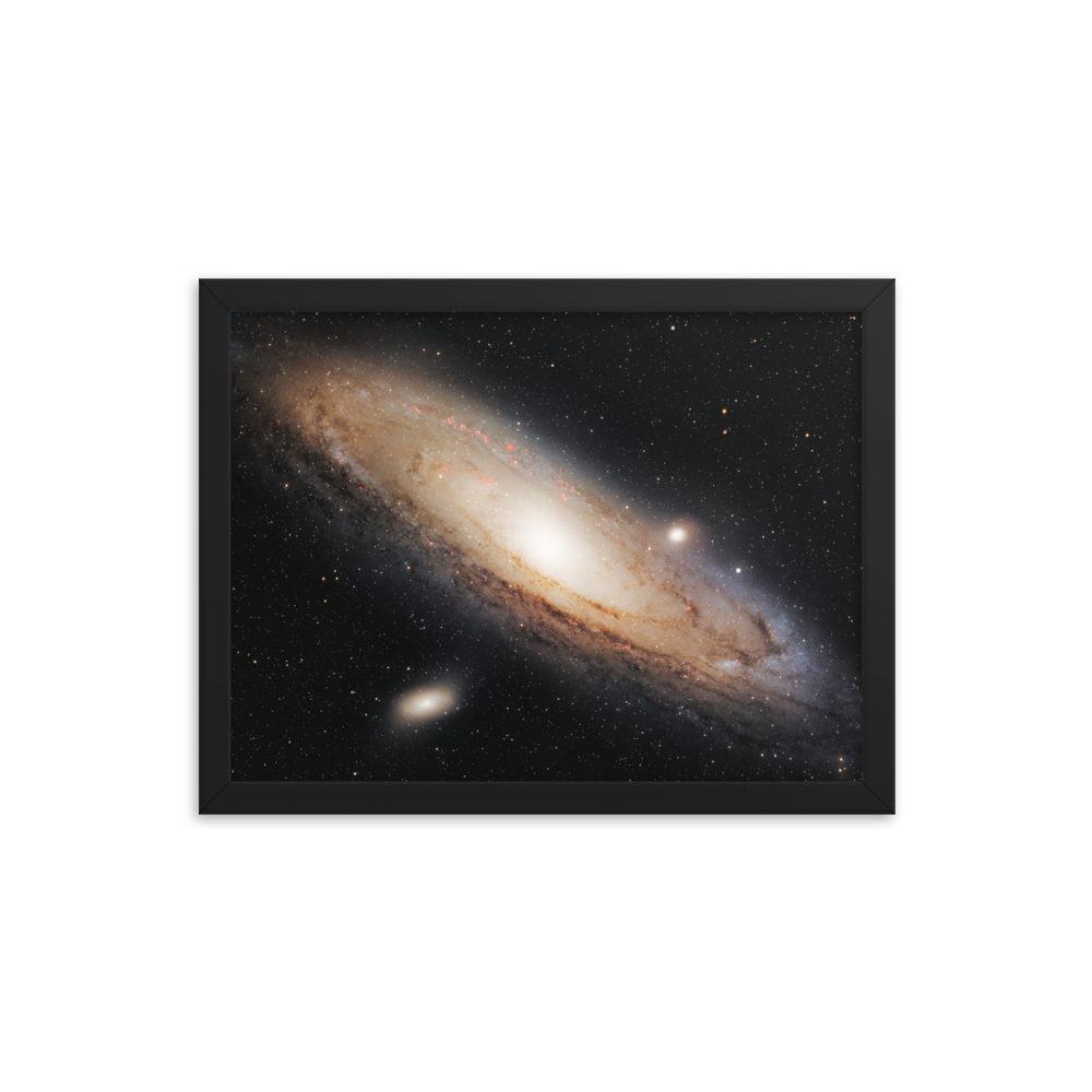 Andromeda Galaxy - Framed Poster, Premium Luster Photo Paper