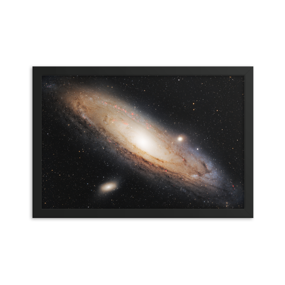 Andromeda Galaxy - Framed Poster, Premium Luster Photo Paper
