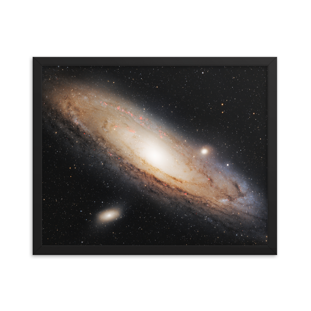 Andromeda Galaxy - Framed Poster, Premium Luster Photo Paper