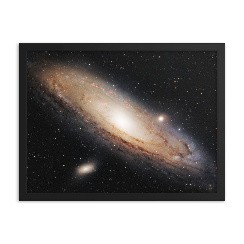 Andromeda Galaxy - Framed Poster, Premium Luster Photo Paper