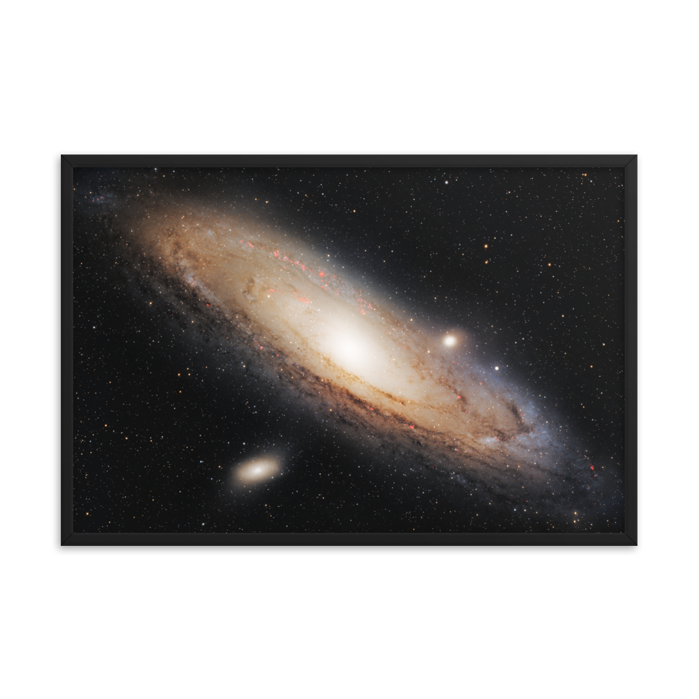 Andromeda Galaxy - Framed Poster, Premium Luster Photo Paper