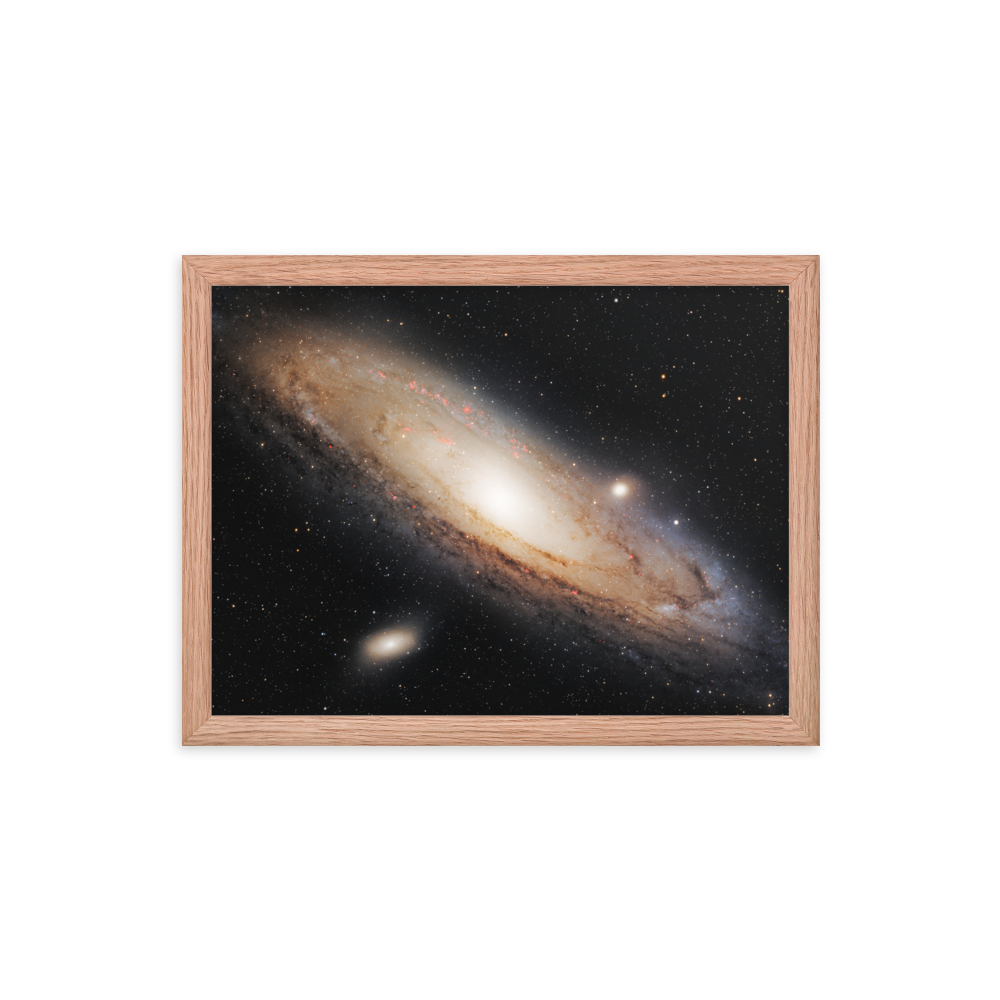 Andromeda Galaxy - Framed Poster, Premium Luster Photo Paper