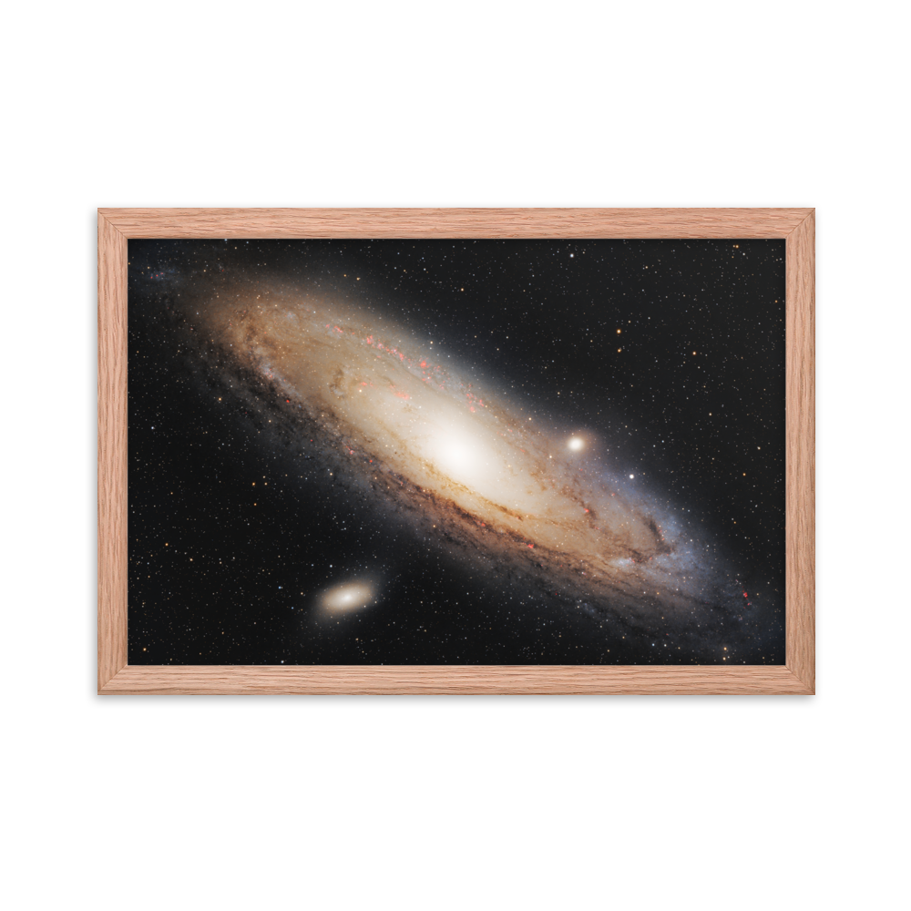 Andromeda Galaxy - Framed Poster, Premium Luster Photo Paper