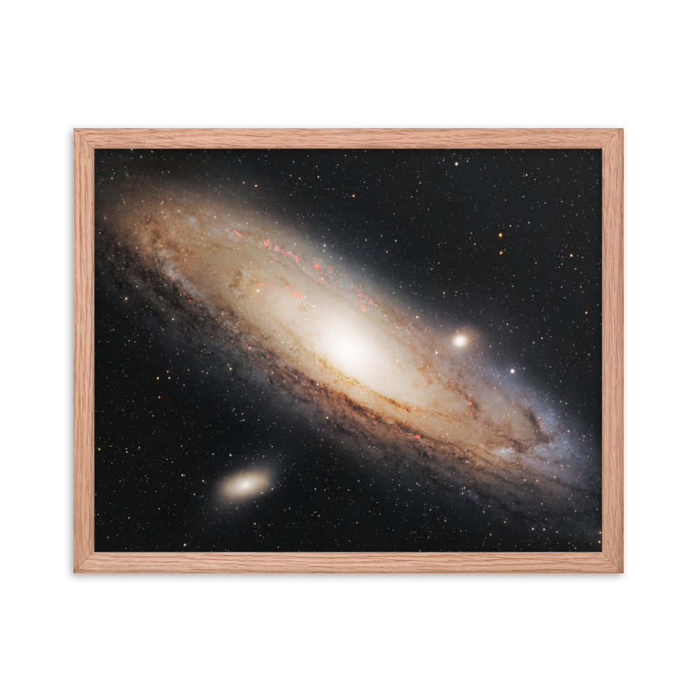 Andromeda Galaxy - Framed Poster, Premium Luster Photo Paper