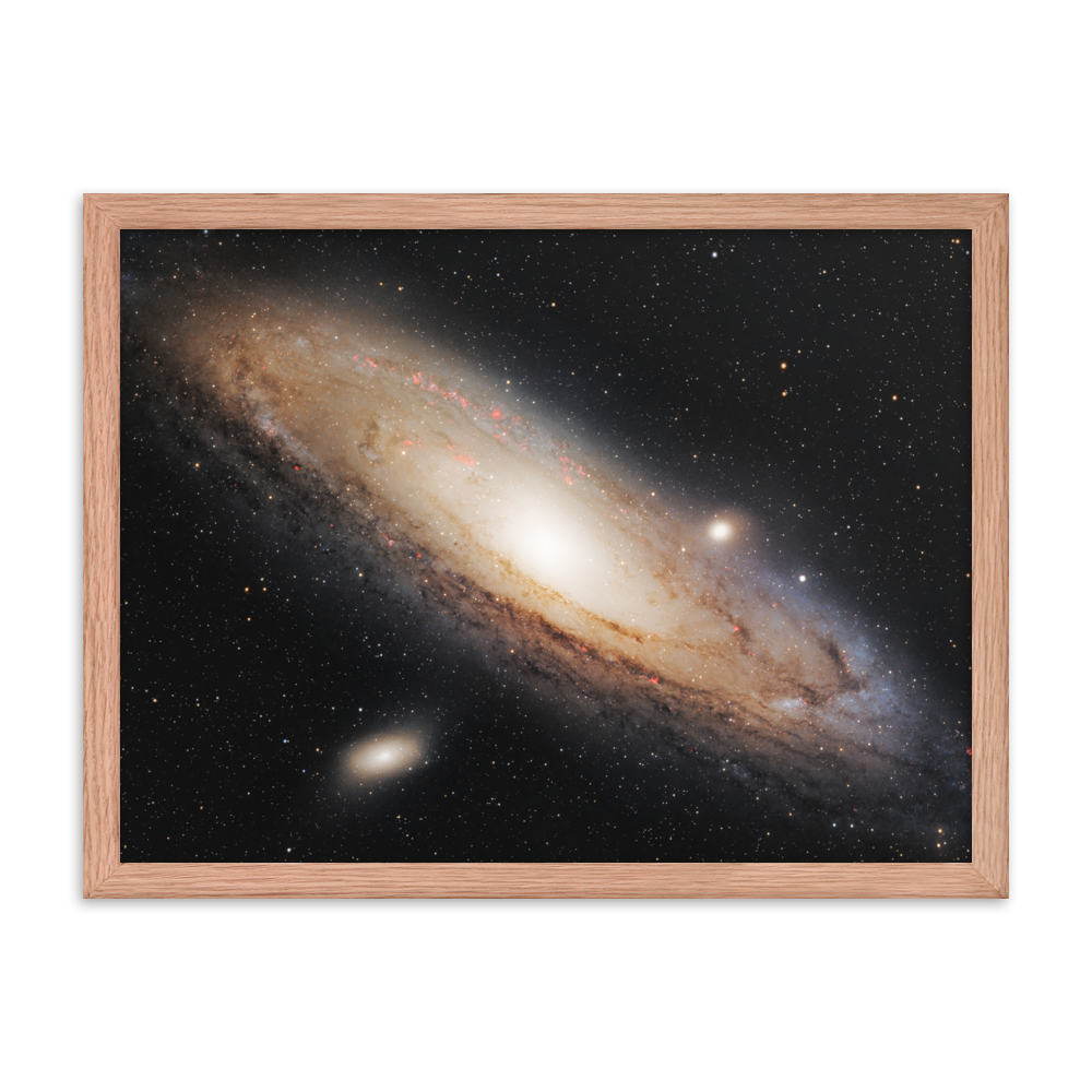 Andromeda Galaxy - Framed Poster, Premium Luster Photo Paper