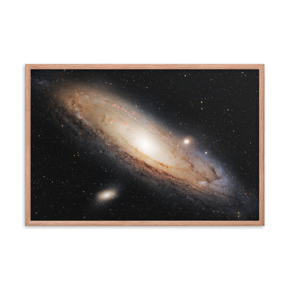 Andromeda Galaxy - Framed Poster, Premium Luster Photo Paper