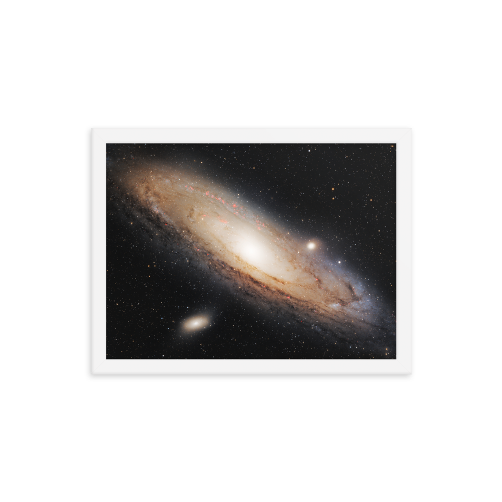 Andromeda Galaxy - Framed Poster, Premium Luster Photo Paper