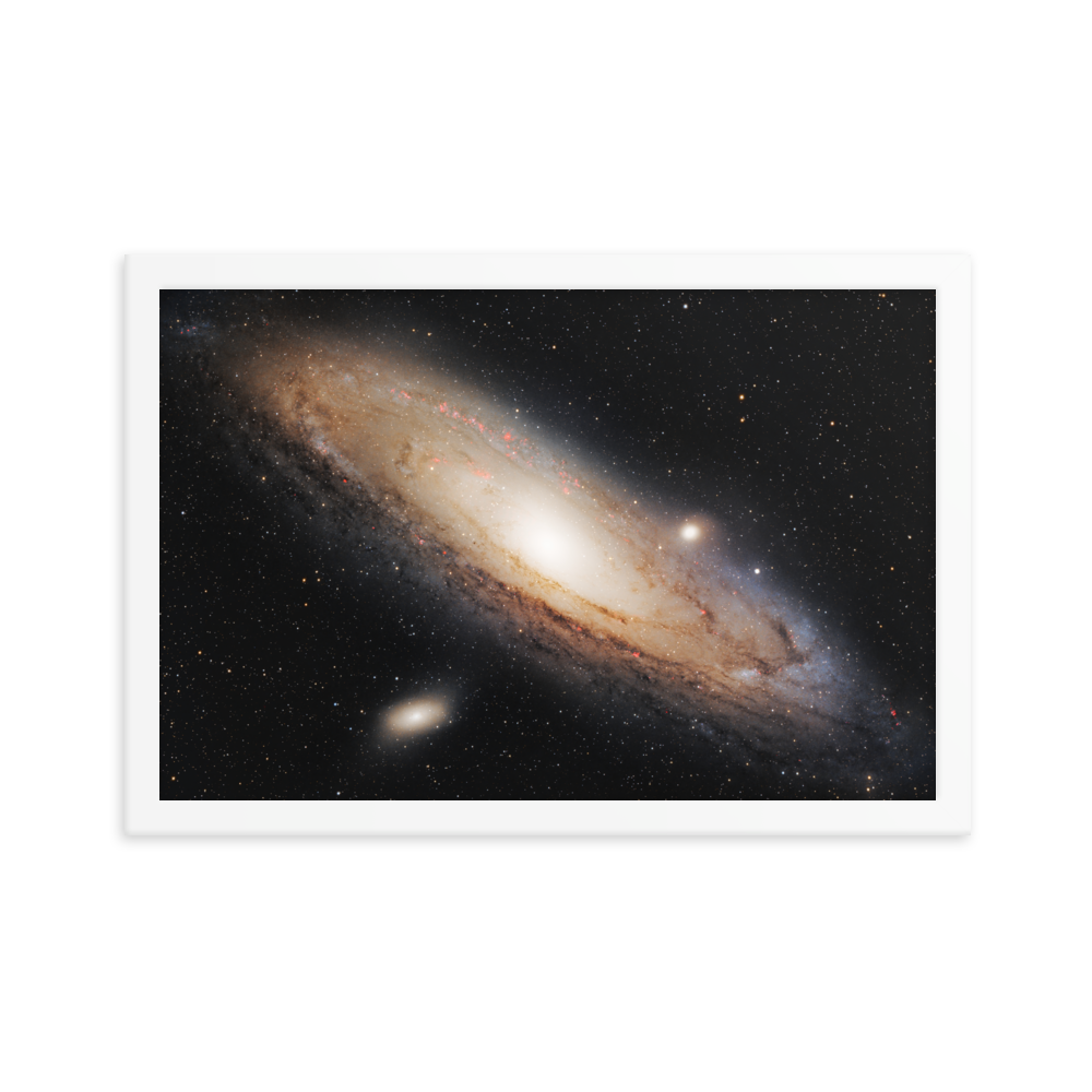 Andromeda Galaxy - Framed Poster, Premium Luster Photo Paper