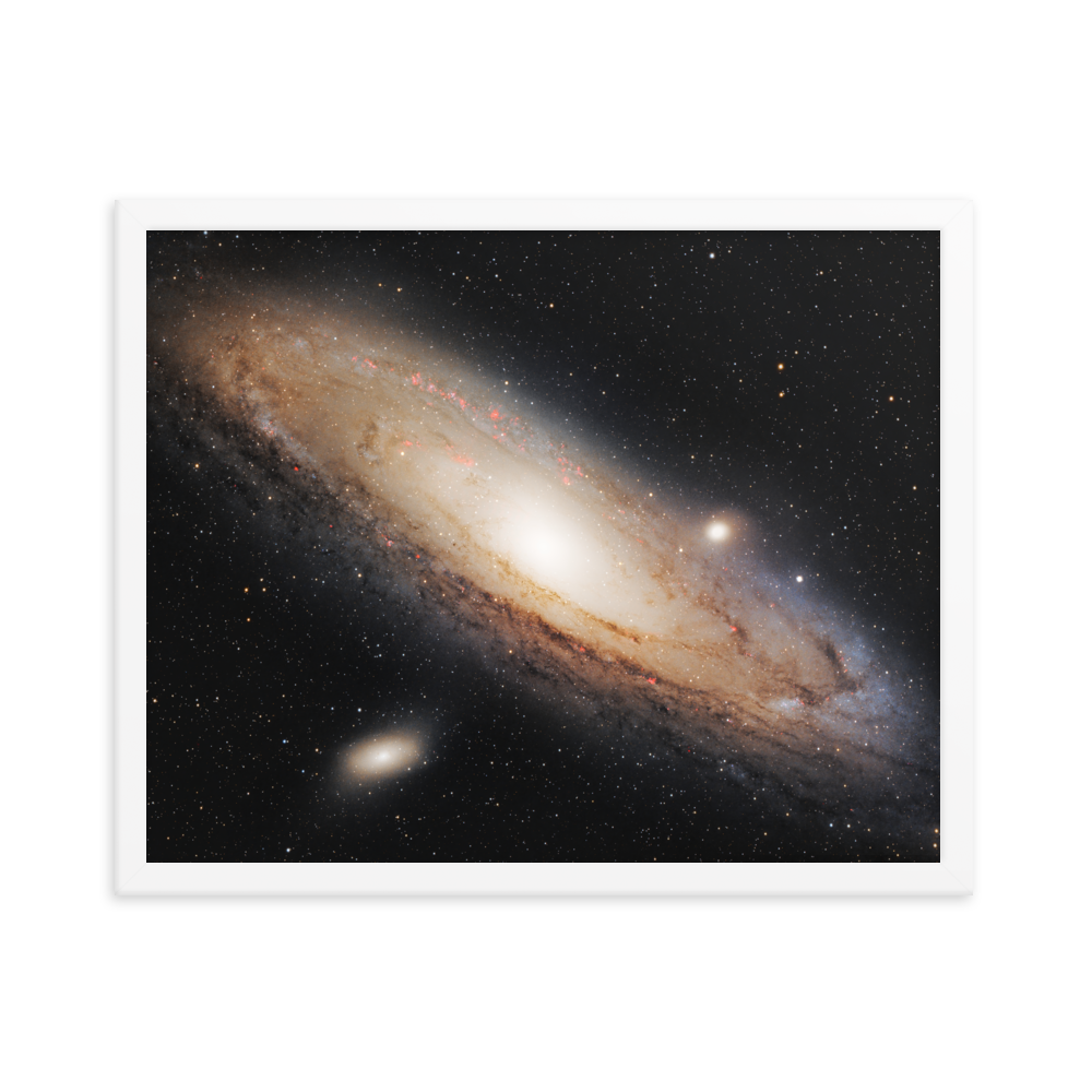 Andromeda Galaxy - Framed Poster, Premium Luster Photo Paper