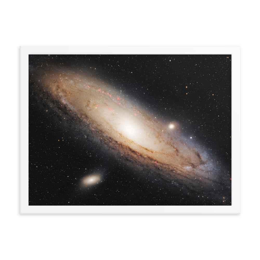 Andromeda Galaxy - Framed Poster, Premium Luster Photo Paper