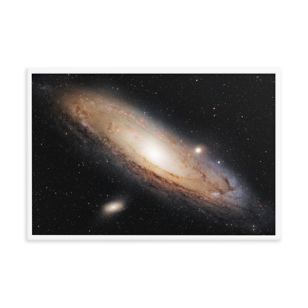 Andromeda Galaxy - Framed Poster, Premium Luster Photo Paper
