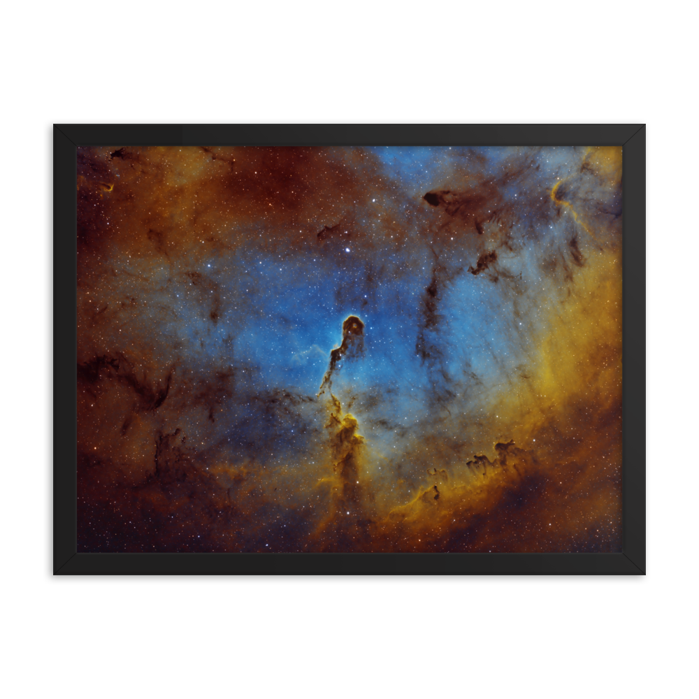 Elephant's Trunk Nebula - Framed Poster, Premium Luster Photo Paper
