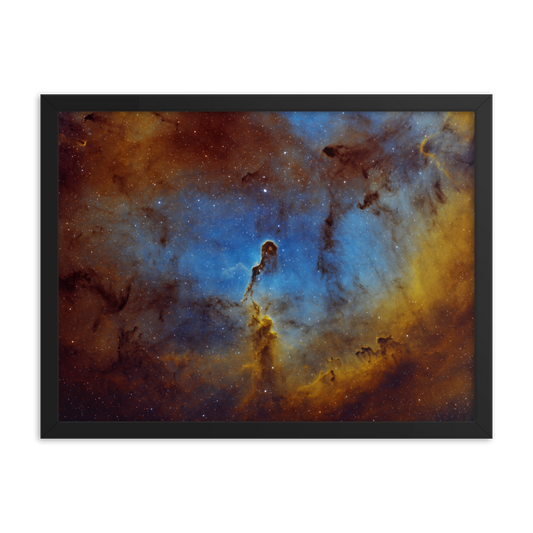 Elephant's Trunk Nebula - Framed Poster, Premium Luster Photo Paper