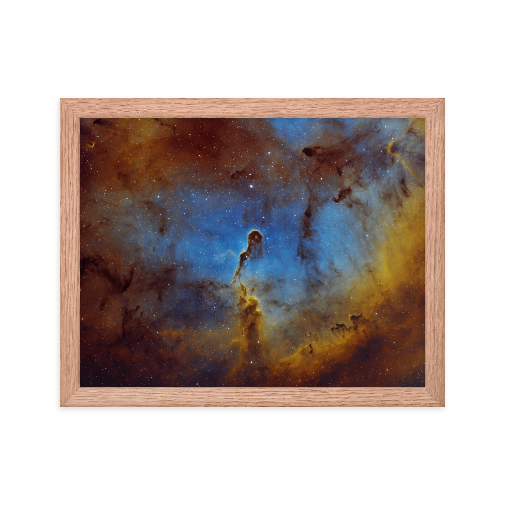 Elephant's Trunk Nebula - Framed Poster, Premium Luster Photo Paper