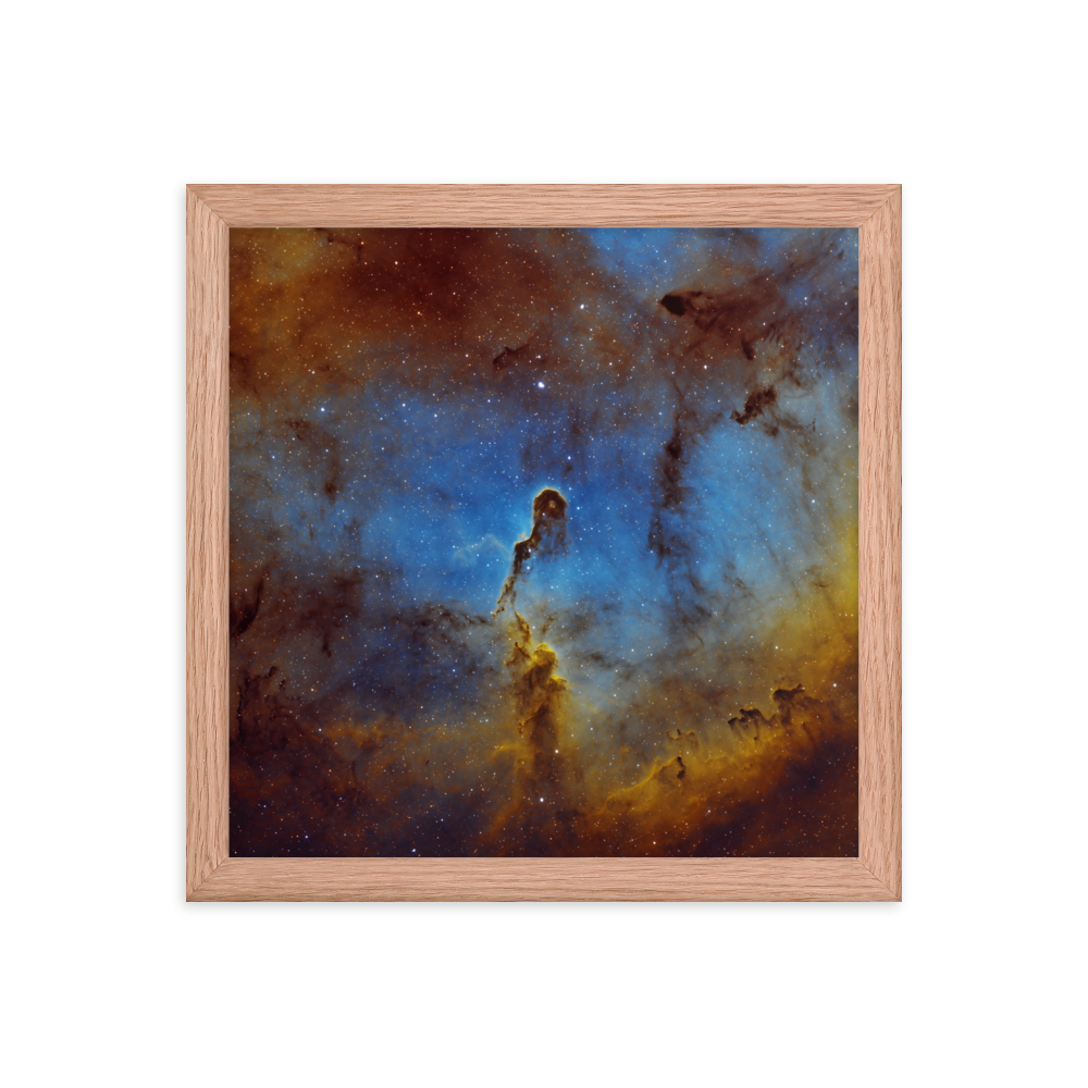 Elephant's Trunk Nebula - Framed Poster, Premium Luster Photo Paper