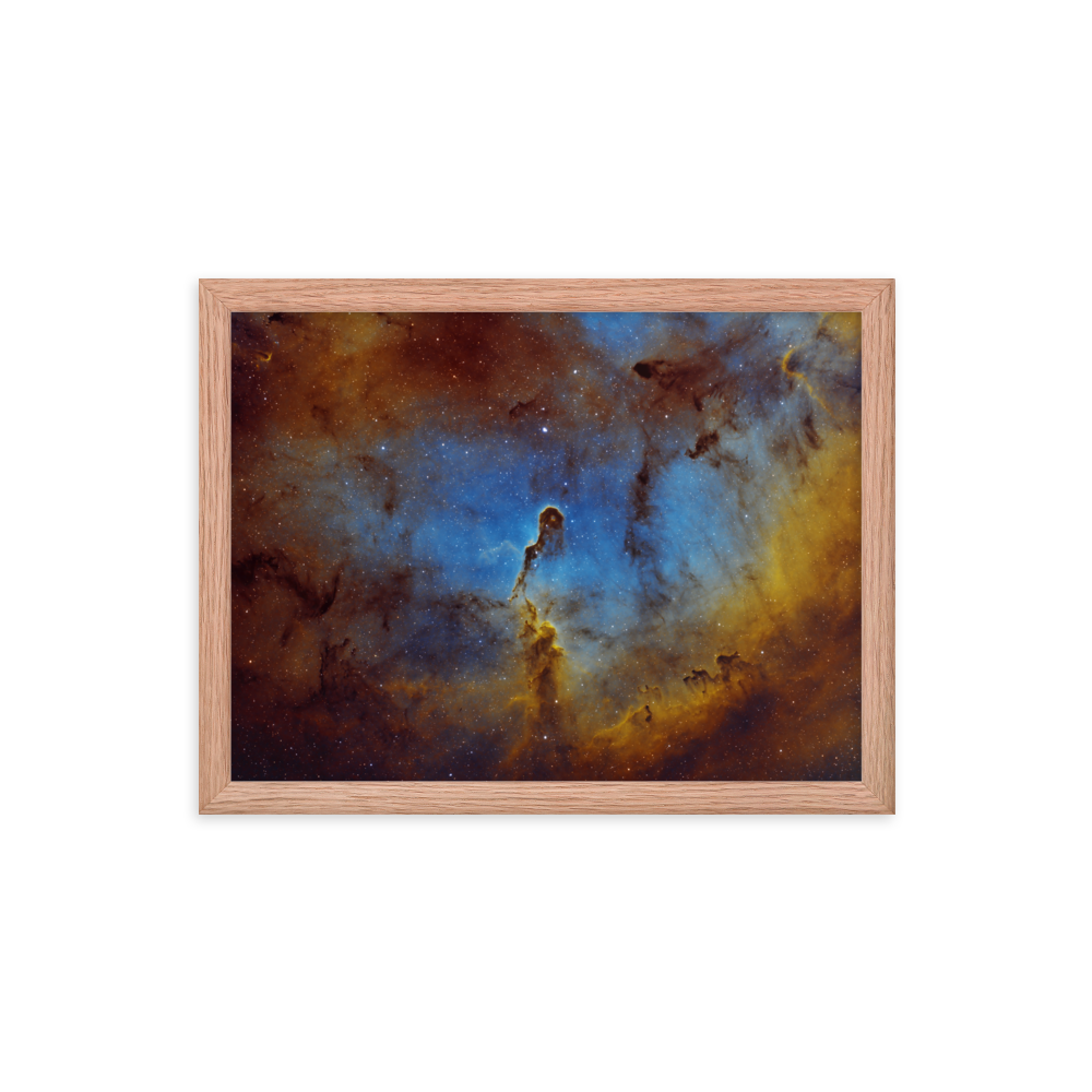Elephant's Trunk Nebula - Framed Poster, Premium Luster Photo Paper