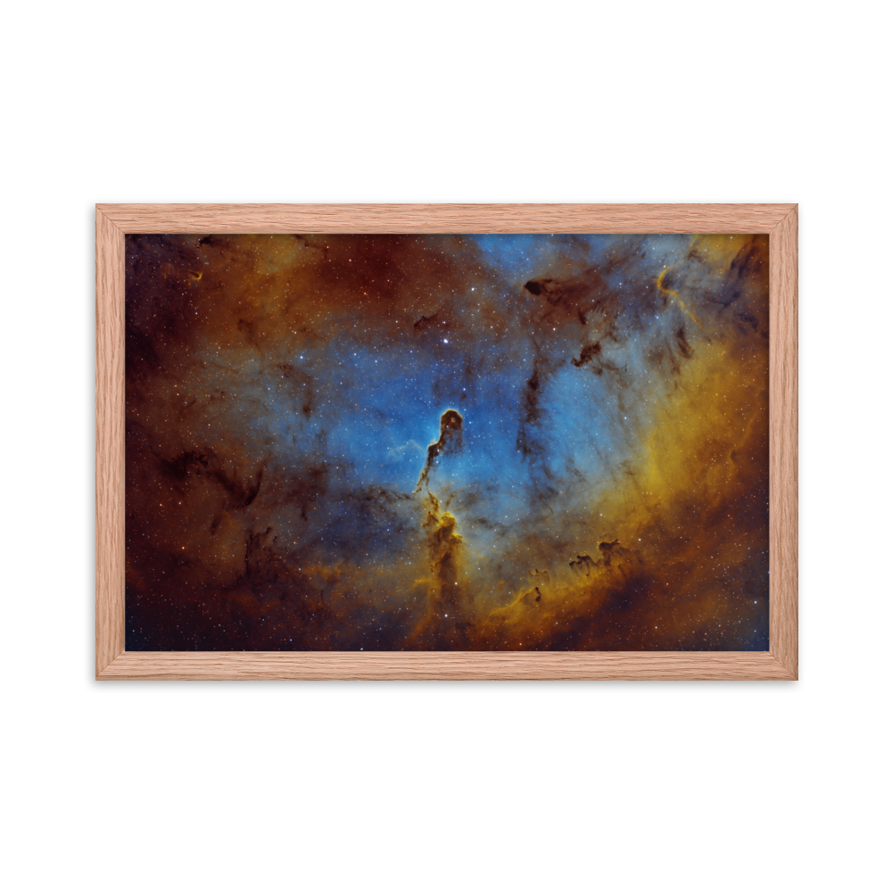 Elephant's Trunk Nebula - Framed Poster, Premium Luster Photo Paper