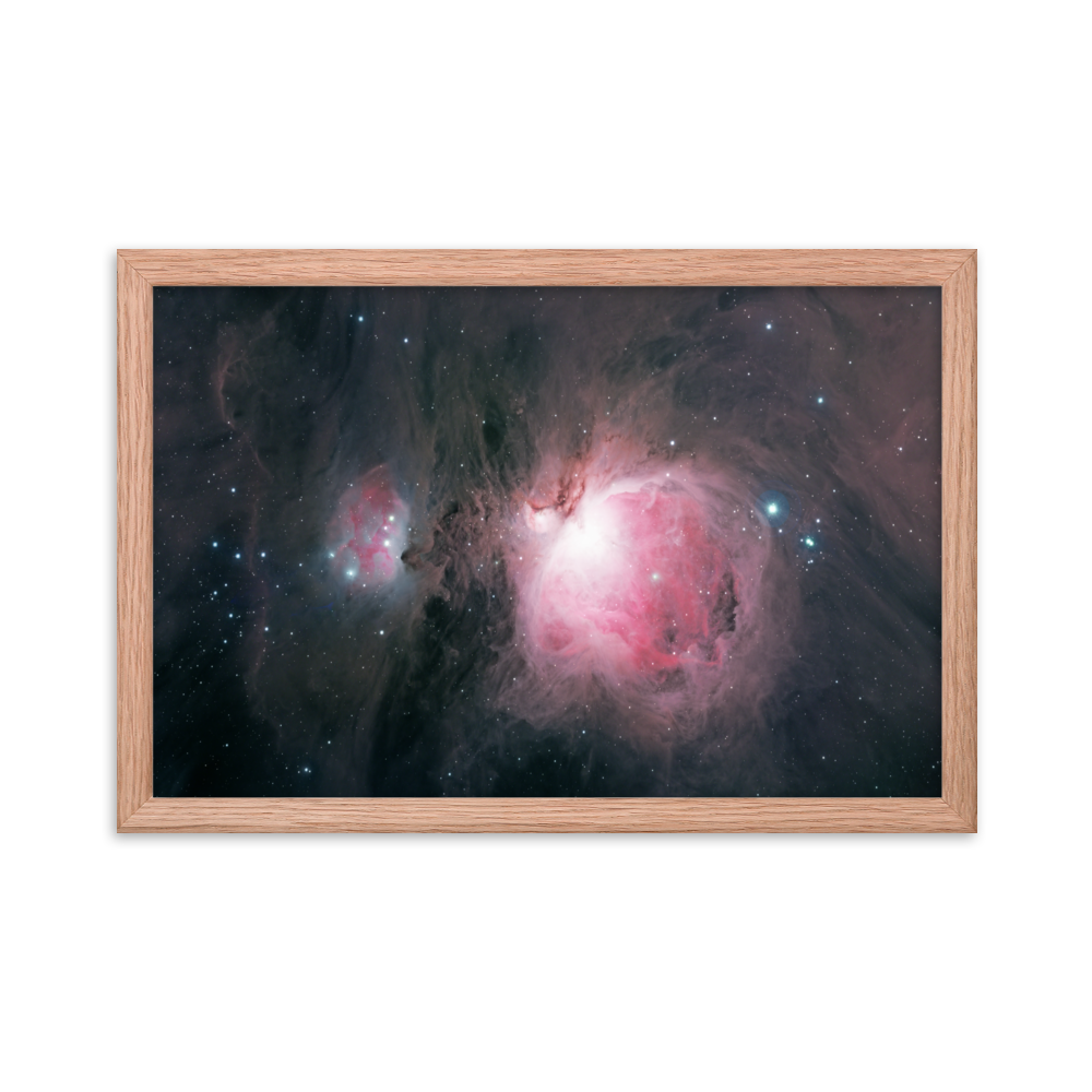 Orion Nebula - Framed Poster, Premium Luster Photo Paper
