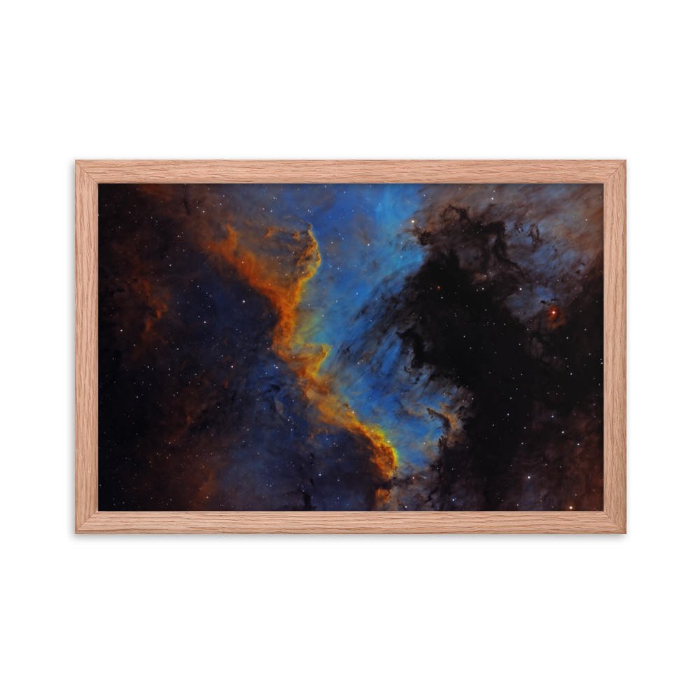 North America Nebula - Framed Poster, Premium Luster Photo Paper