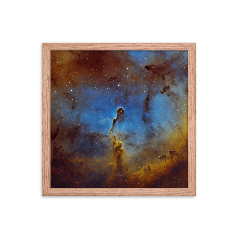 Elephant's Trunk Nebula - Framed Poster, Premium Luster Photo Paper