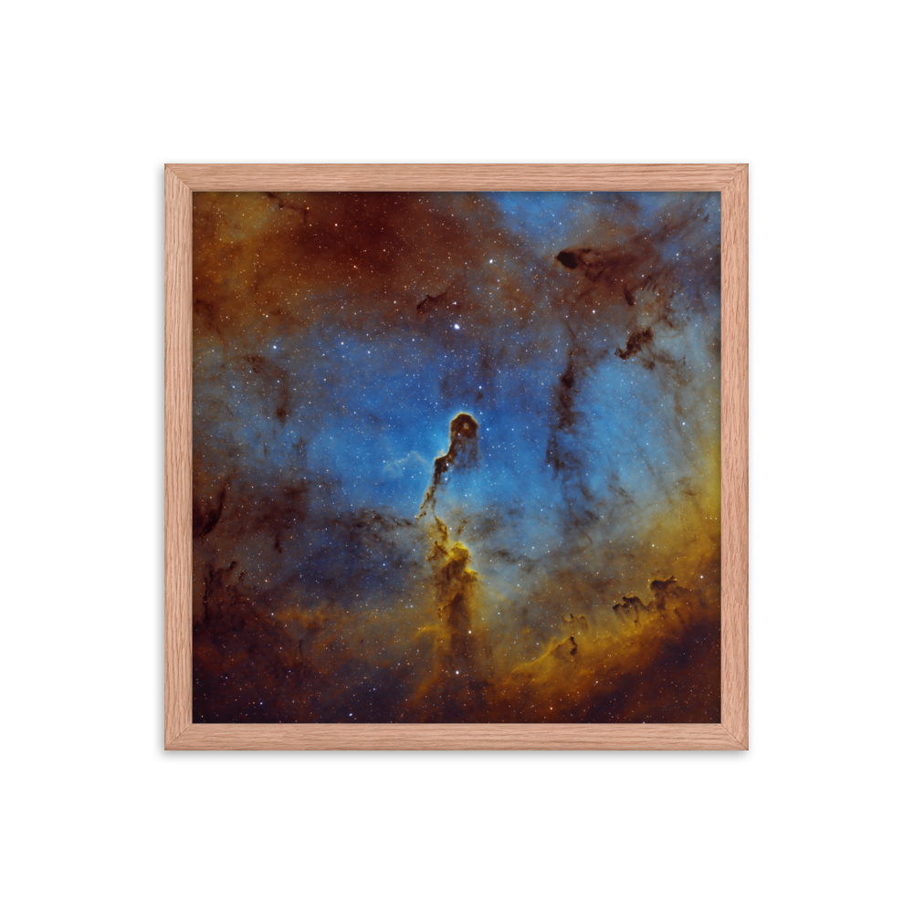 Elephant's Trunk Nebula - Framed Poster, Premium Luster Photo Paper