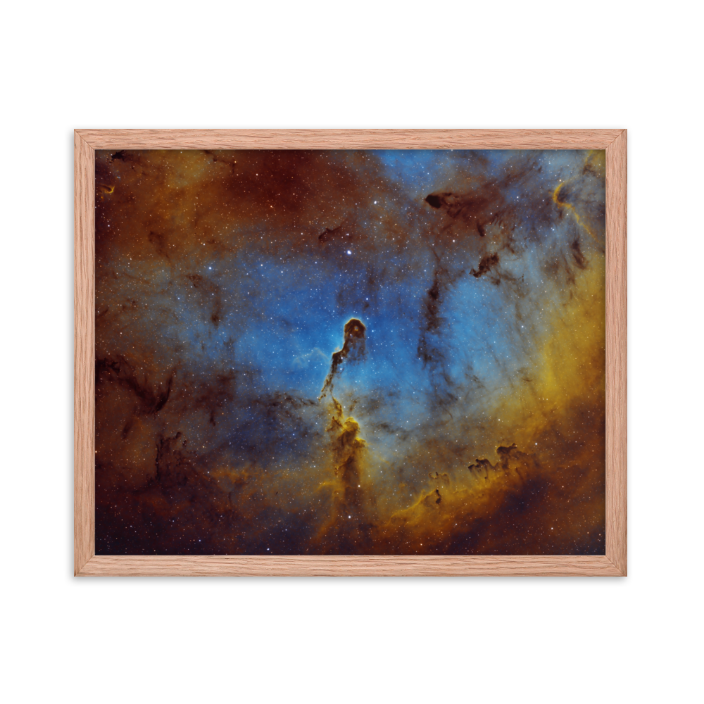 Elephant's Trunk Nebula - Framed Poster, Premium Luster Photo Paper