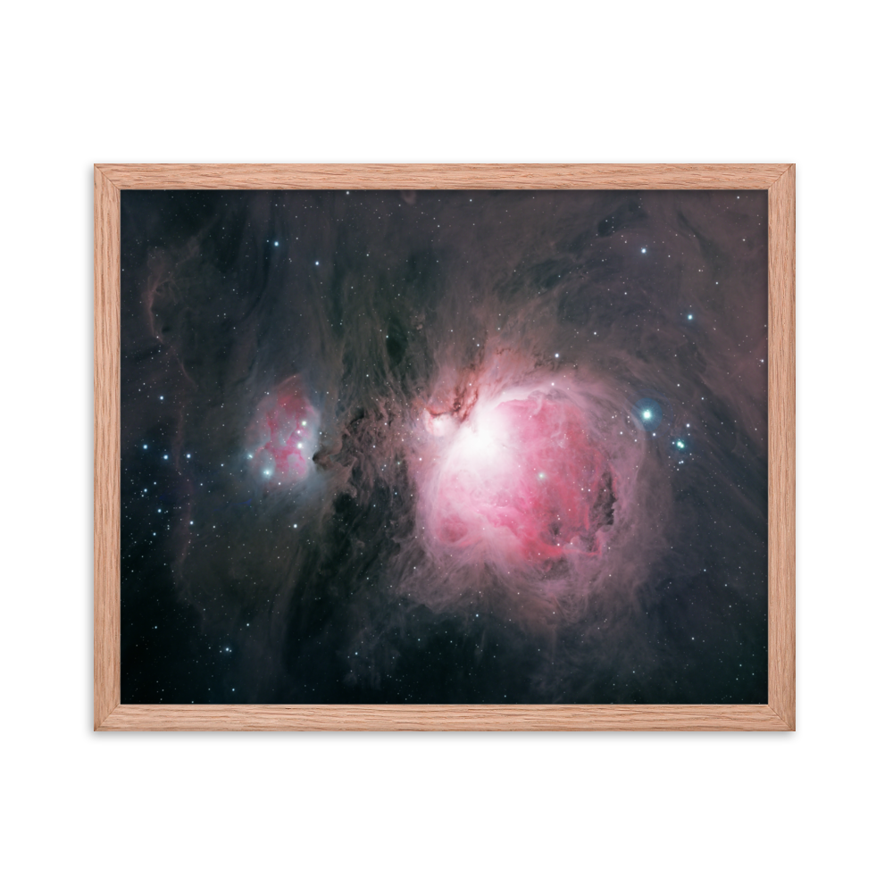Orion Nebula - Framed Poster, Premium Luster Photo Paper