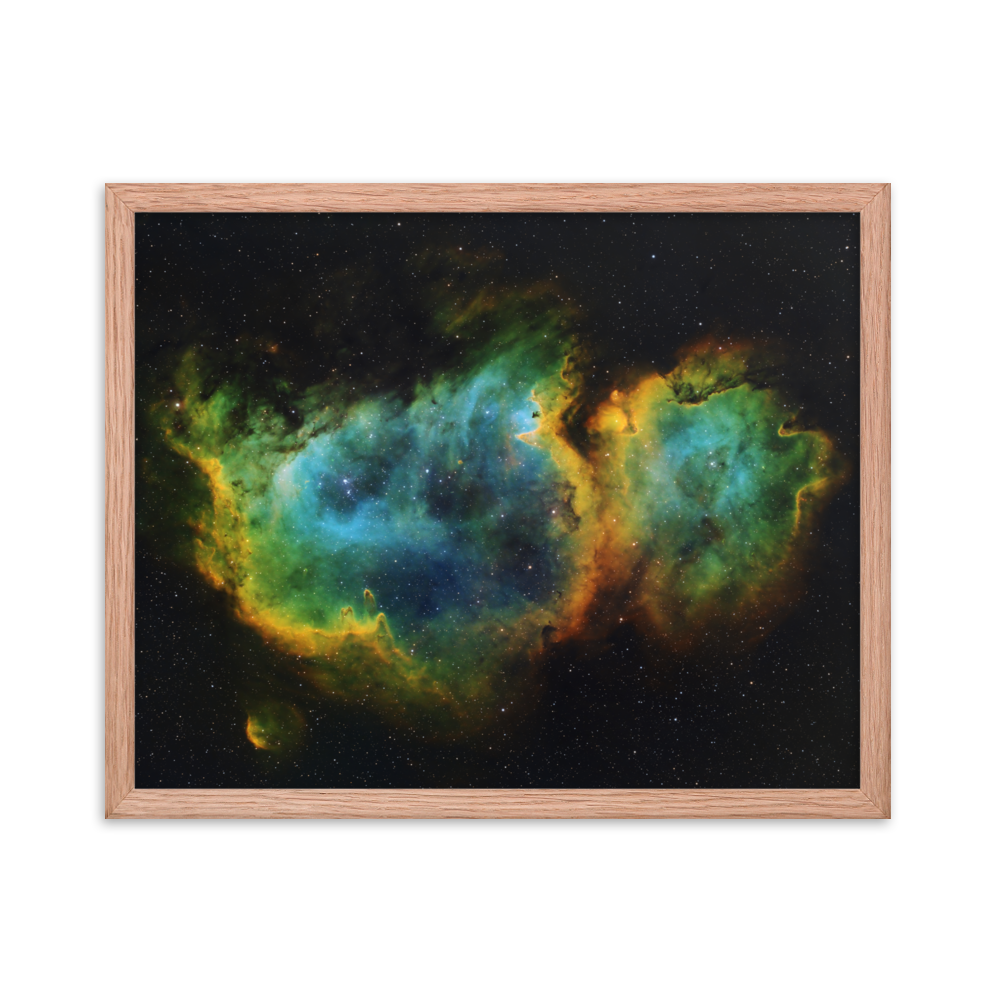 Soul Nebula - Framed Poster, Premium Luster Photo Paper