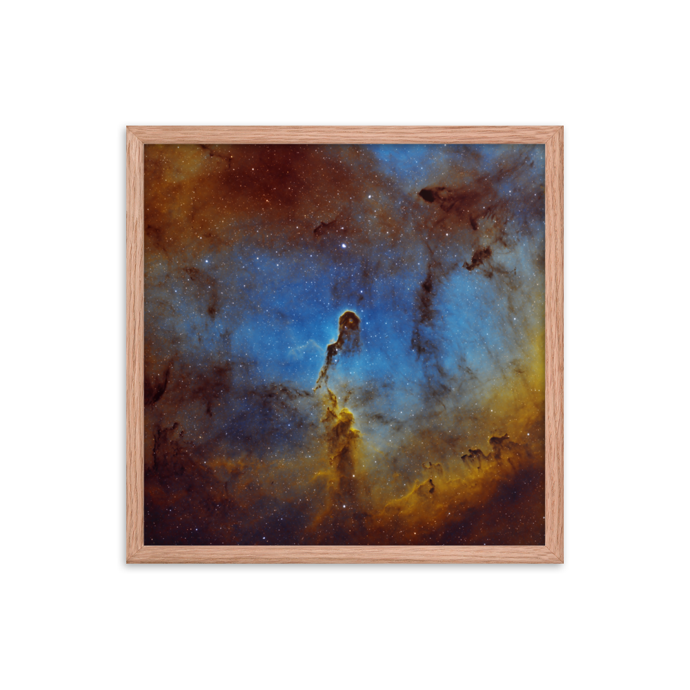 Elephant's Trunk Nebula - Framed Poster, Premium Luster Photo Paper