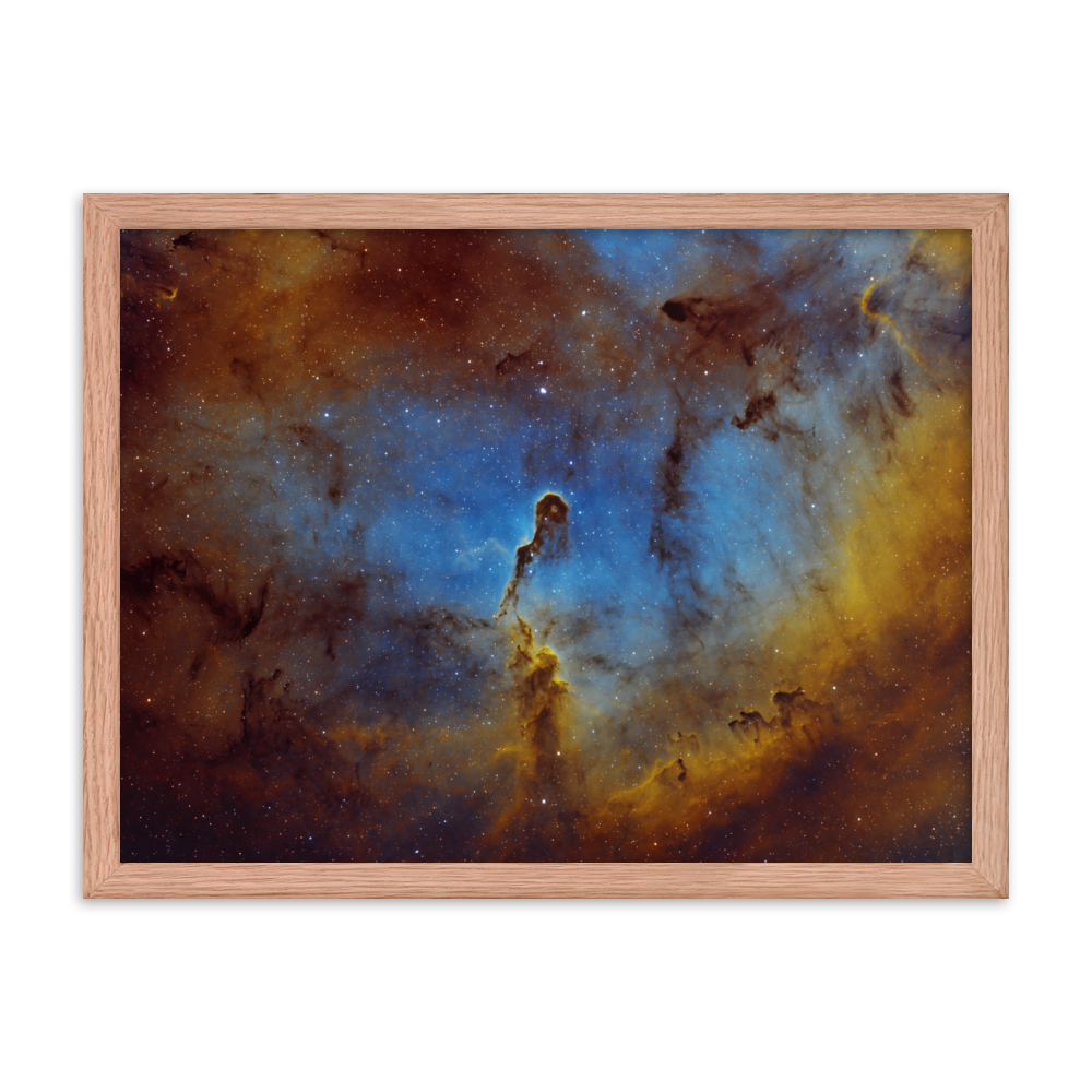 Elephant's Trunk Nebula - Framed Poster, Premium Luster Photo Paper