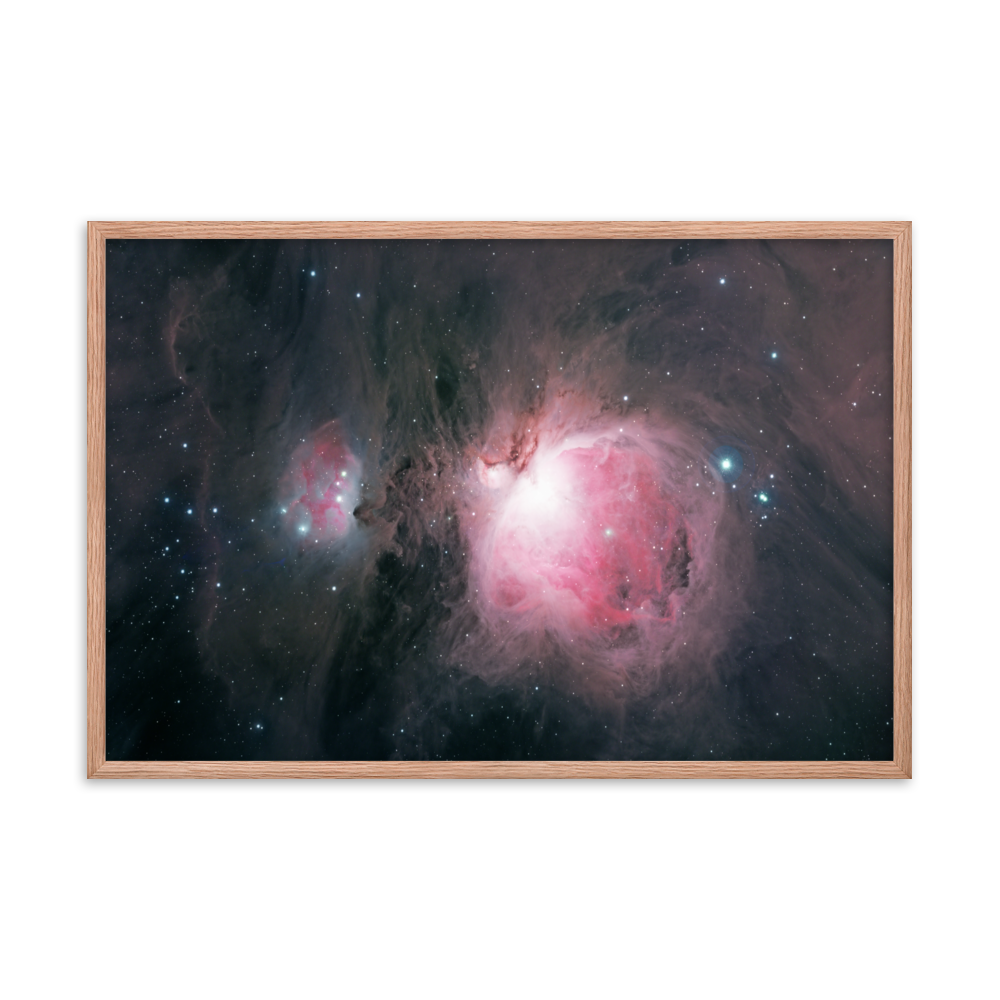 Orion Nebula - Framed Poster, Premium Luster Photo Paper