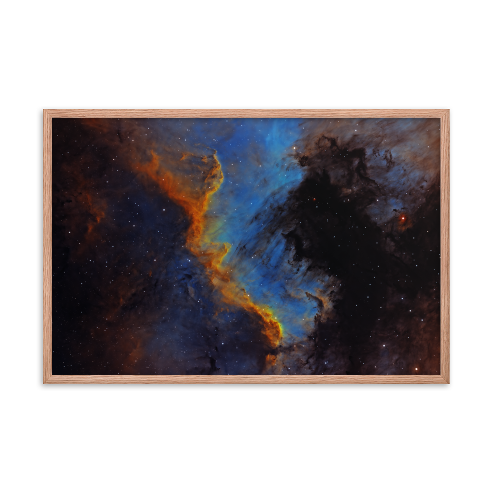 North America Nebula - Framed Poster, Premium Luster Photo Paper