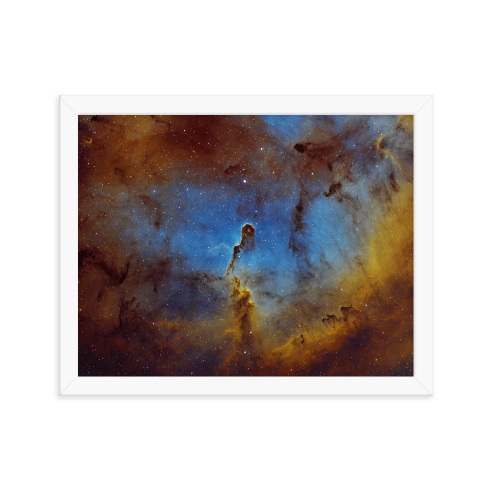 Elephant's Trunk Nebula - Framed Poster, Premium Luster Photo Paper