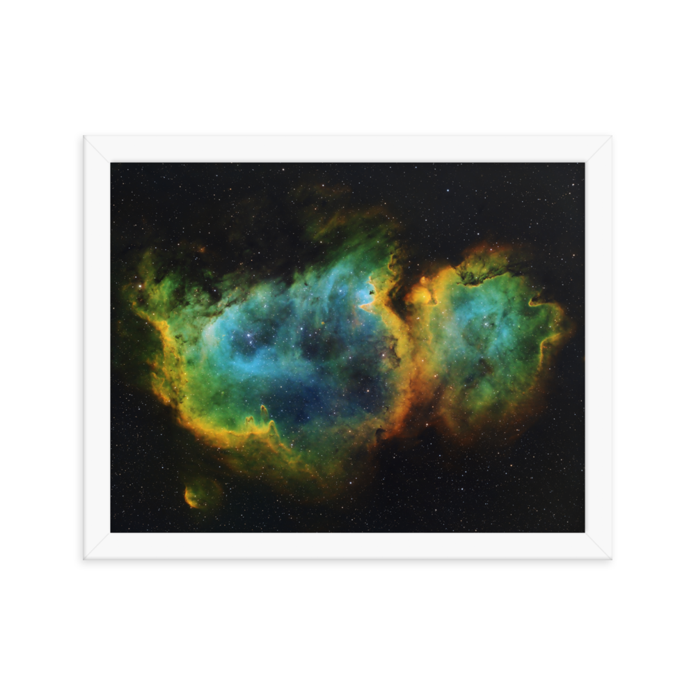 Soul Nebula - Framed Poster, Premium Luster Photo Paper