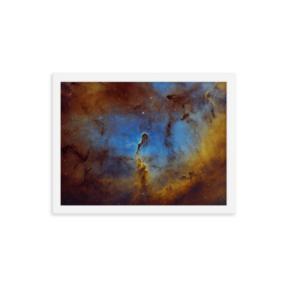 Elephant's Trunk Nebula - Framed Poster, Premium Luster Photo Paper