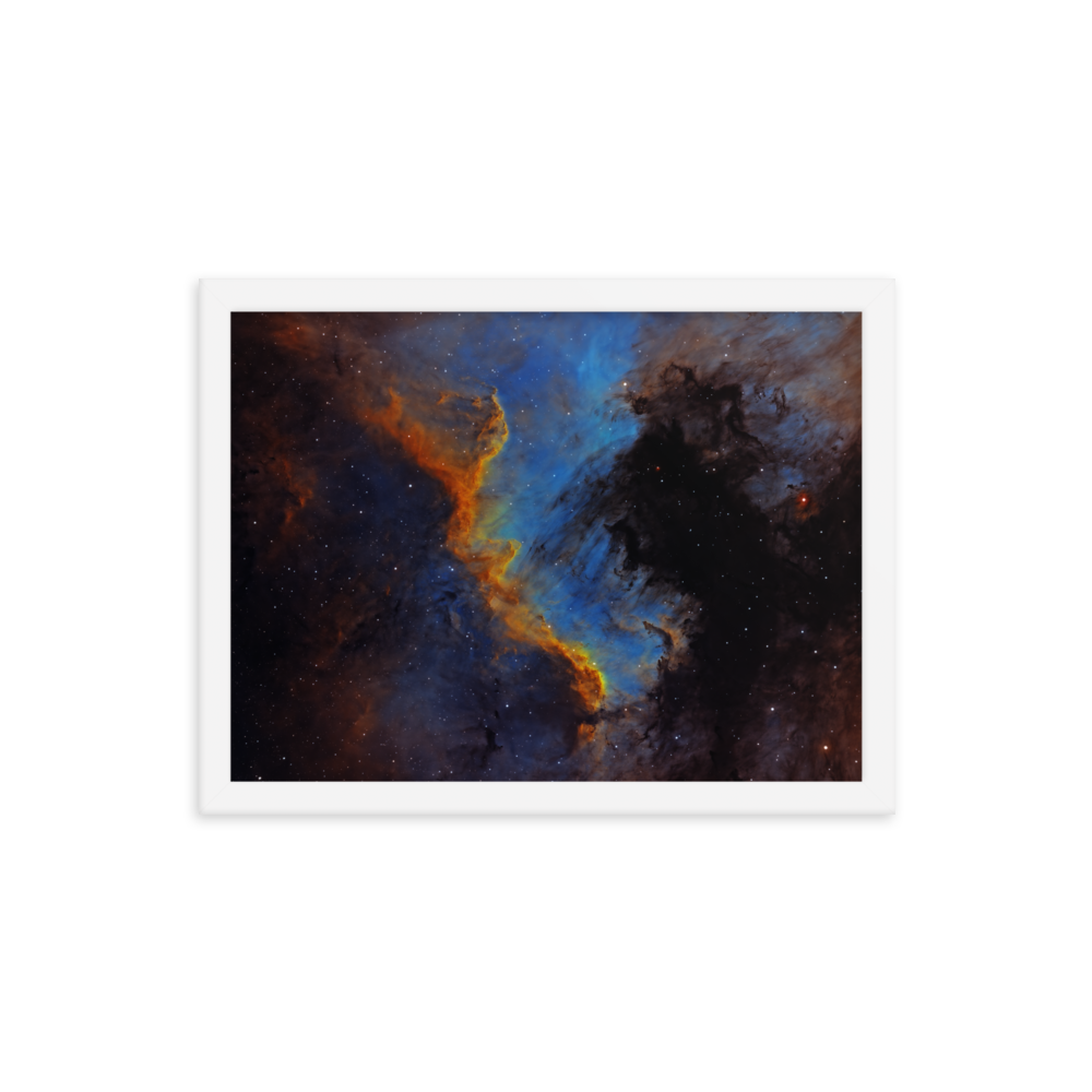 North America Nebula - Framed Poster, Premium Luster Photo Paper