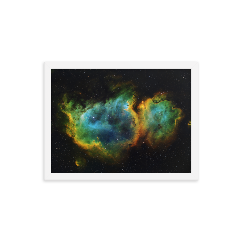 Soul Nebula - Framed Poster, Premium Luster Photo Paper