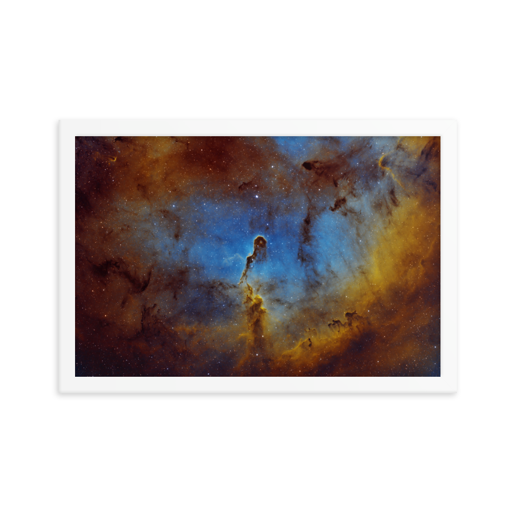 Elephant's Trunk Nebula - Framed Poster, Premium Luster Photo Paper