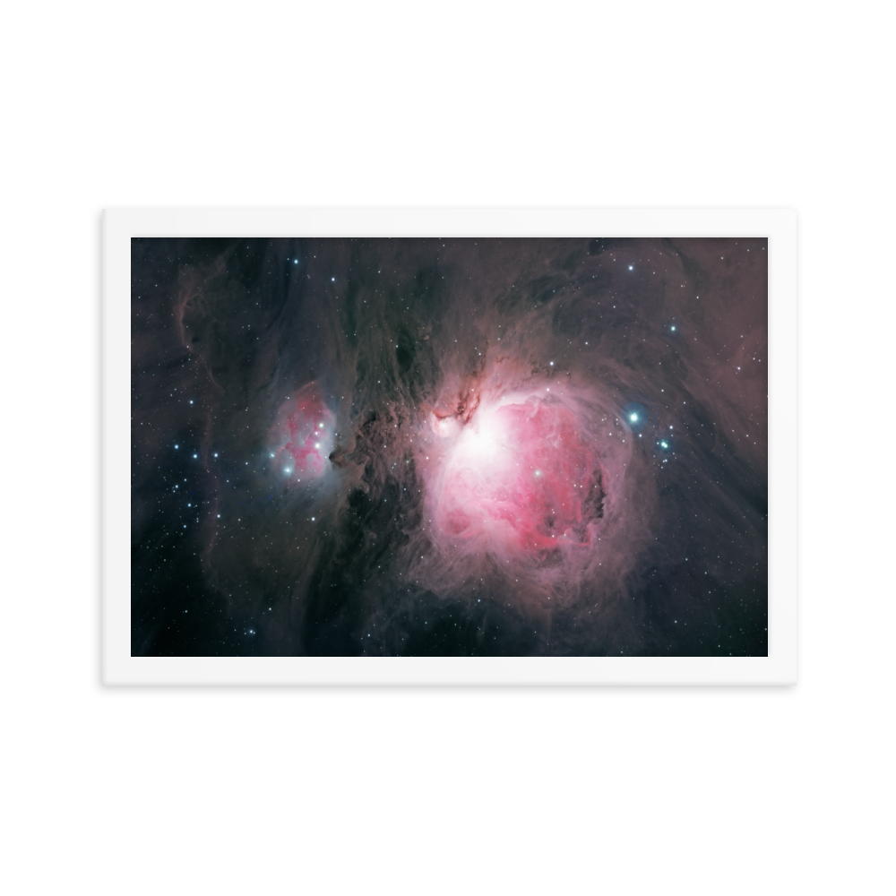 Orion Nebula - Framed Poster, Premium Luster Photo Paper
