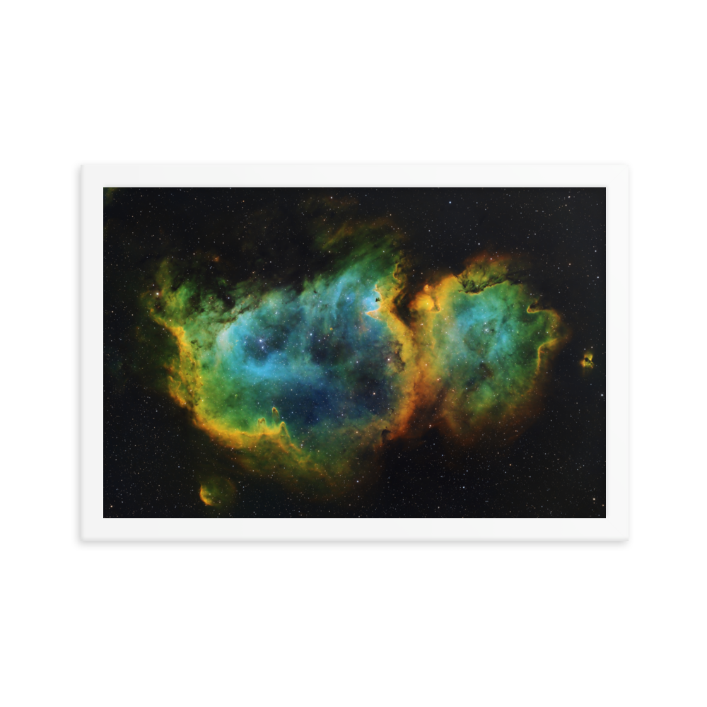 Soul Nebula - Framed Poster, Premium Luster Photo Paper