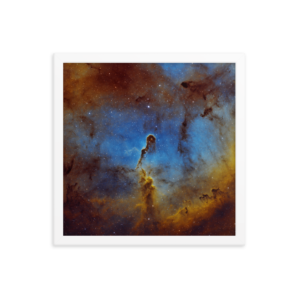 Elephant's Trunk Nebula - Framed Poster, Premium Luster Photo Paper