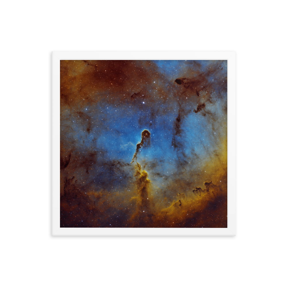Elephant's Trunk Nebula - Framed Poster, Premium Luster Photo Paper