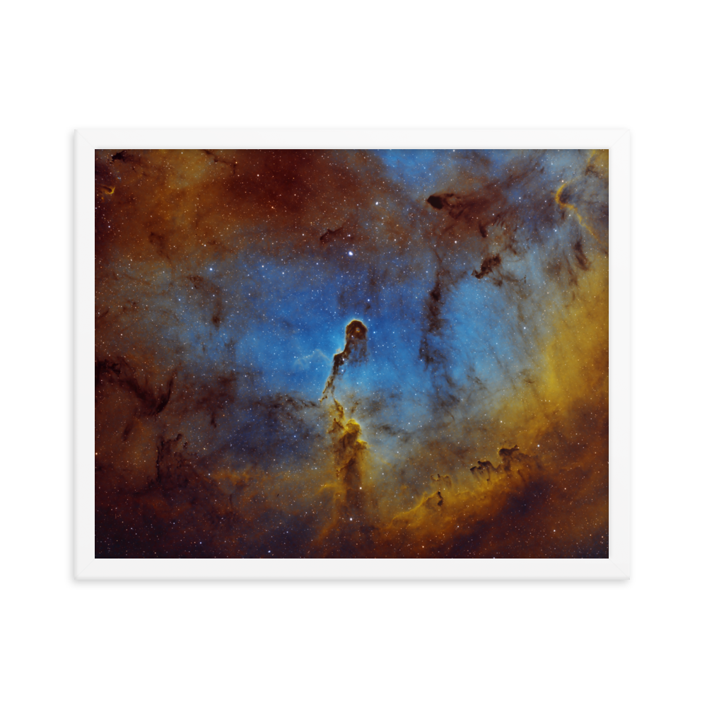 Elephant's Trunk Nebula - Framed Poster, Premium Luster Photo Paper