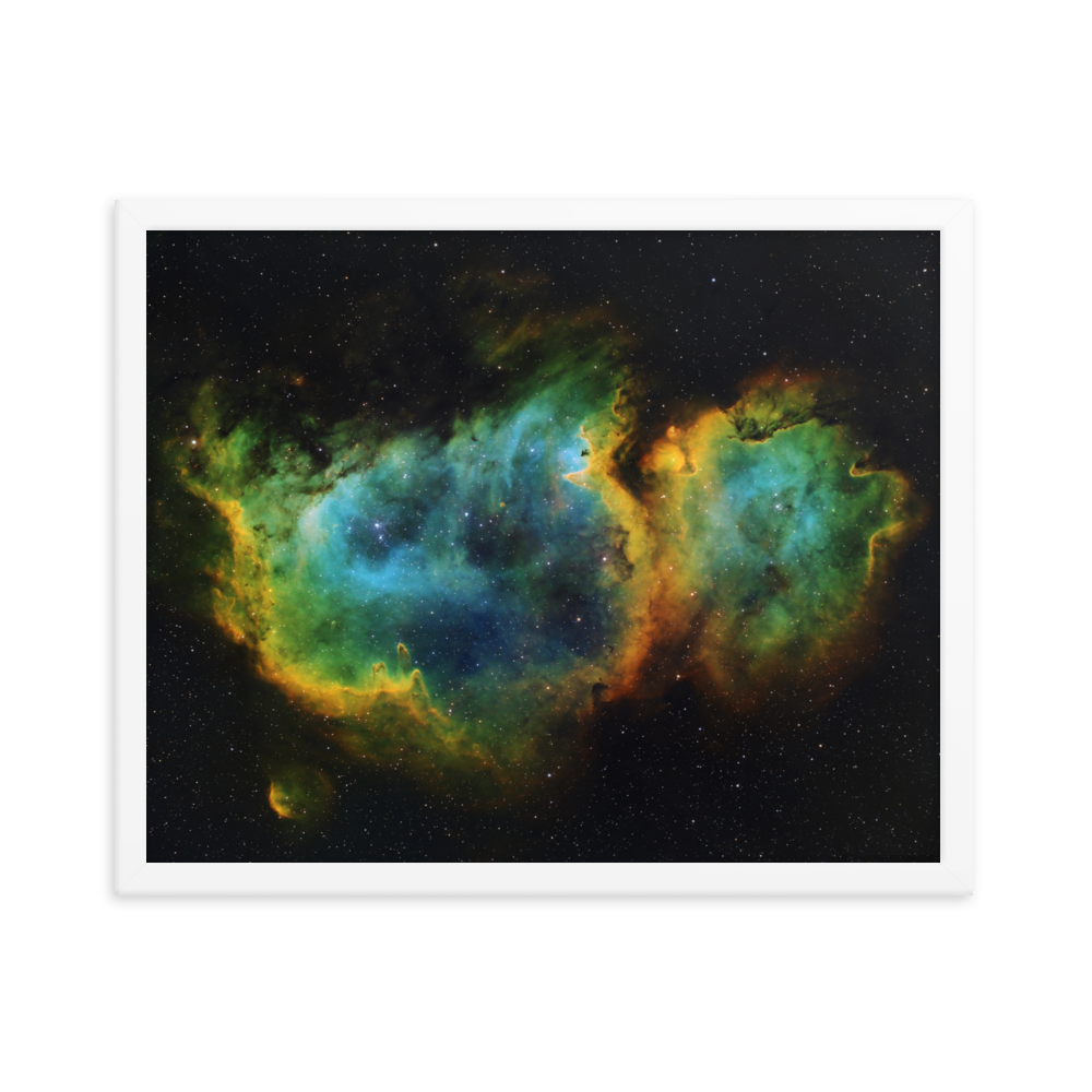 Soul Nebula - Framed Poster, Premium Luster Photo Paper
