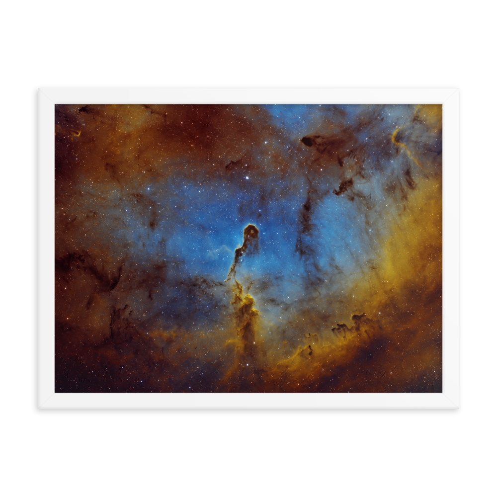 Elephant's Trunk Nebula - Framed Poster, Premium Luster Photo Paper