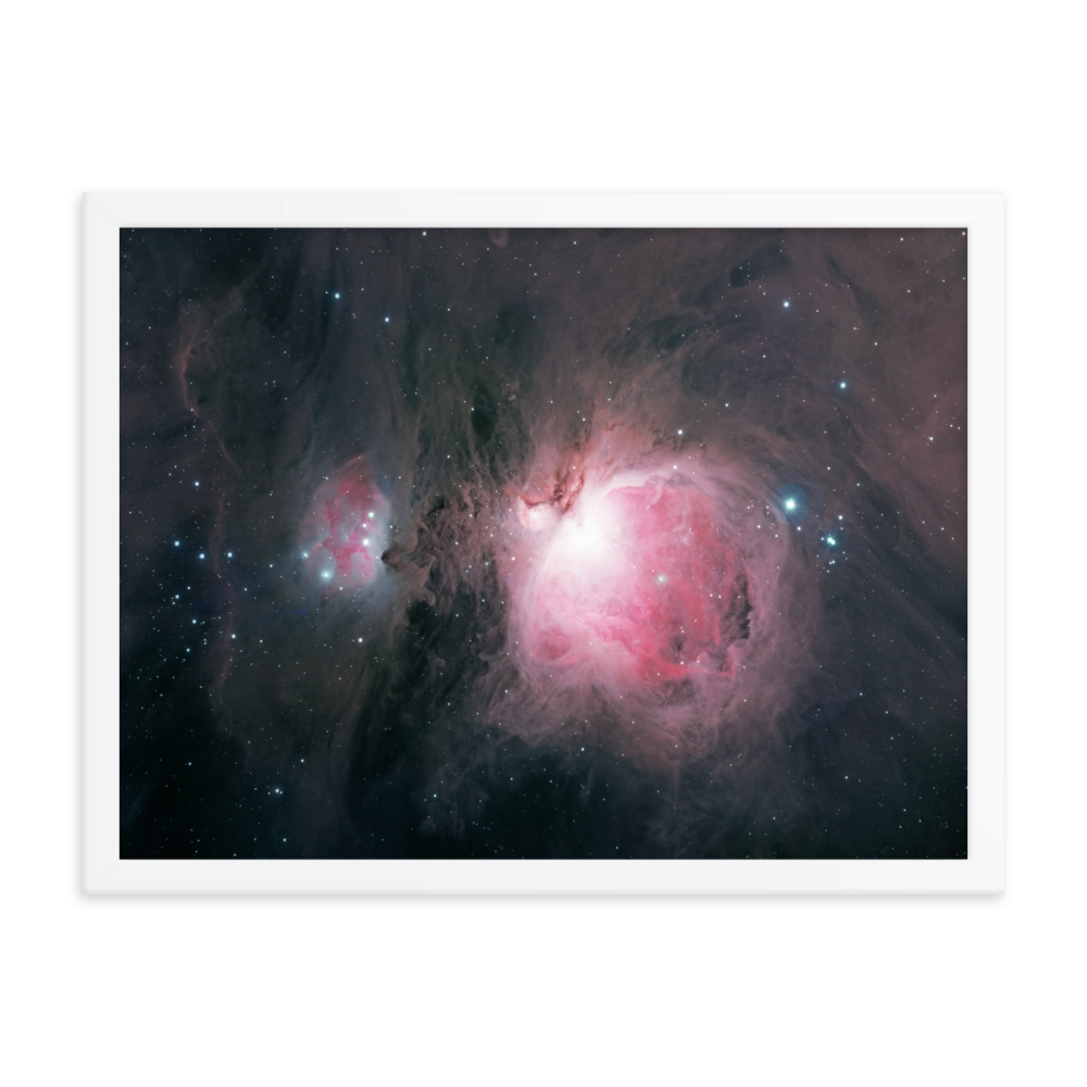 Orion Nebula - Framed Poster, Premium Luster Photo Paper