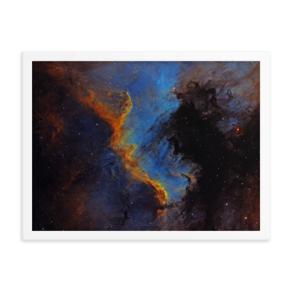 North America Nebula - Framed Poster, Premium Luster Photo Paper