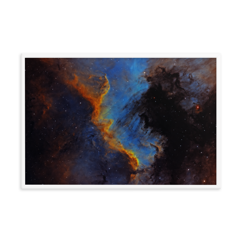 North America Nebula - Framed Poster, Premium Luster Photo Paper