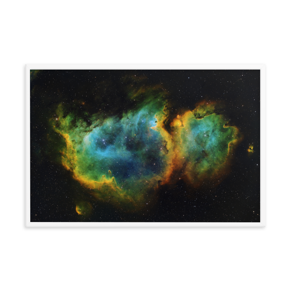 Soul Nebula - Framed Poster, Premium Luster Photo Paper