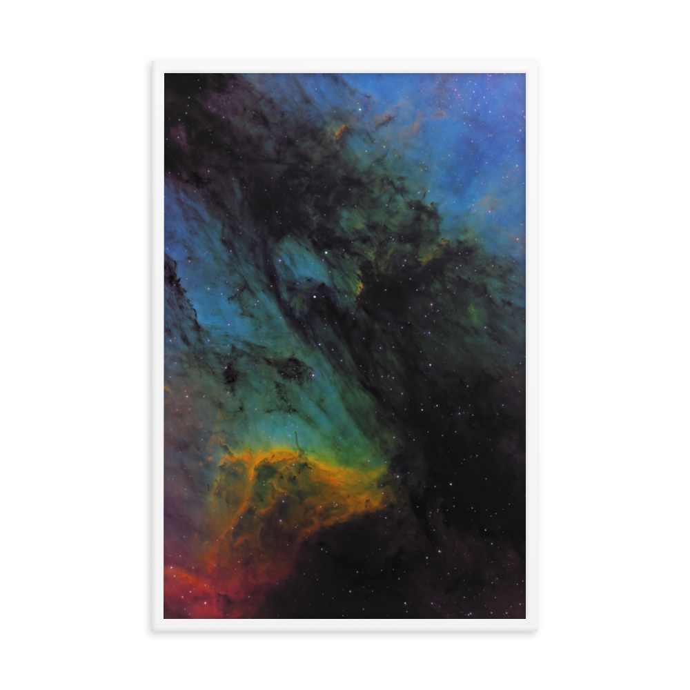 Pelican Nebula - Framed Post, Premium Luster Photo Paper
